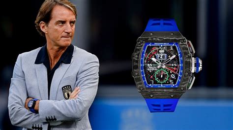 Roberto Mancini indossa il Richard Mille RM 11